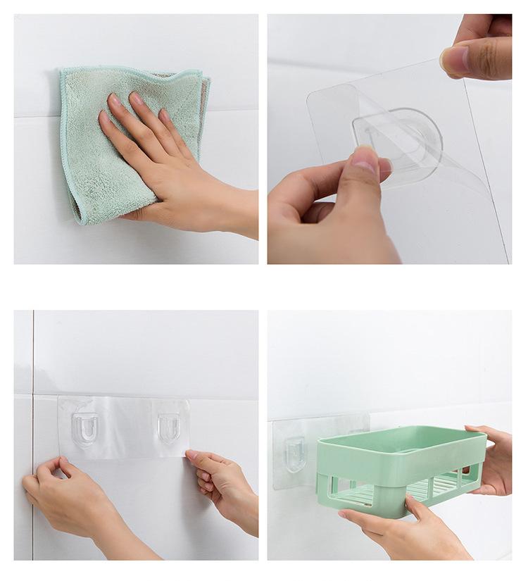 Shelf Bathroom Kitchen Wall Hang Drain