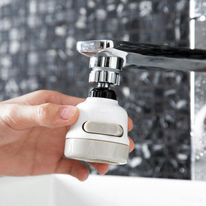 Kitchen Bathroom Water Saving Rotation Extended Shower Head