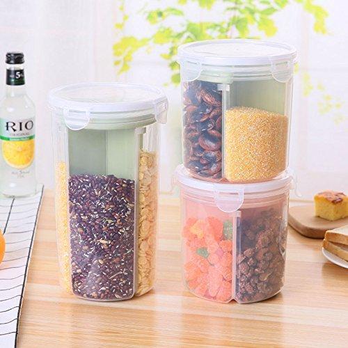 Rotating Food Storage Containers