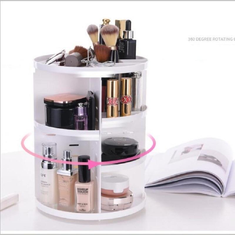 Ora™ Beauty Organizer (360° Rotating Round) - GenieMania Fr