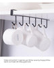 Storage Rack Cupboard Hanging Hook Storage Shelf Bathroom Organizer Holder