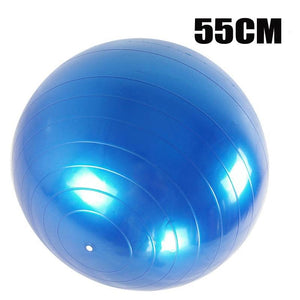 Home Fitness Yoga Balls Anti-Pressure Explosion-Proof Gym Balance Exercise Fitball Pilates Workout Massage Ball 75cm 65cm 55cm