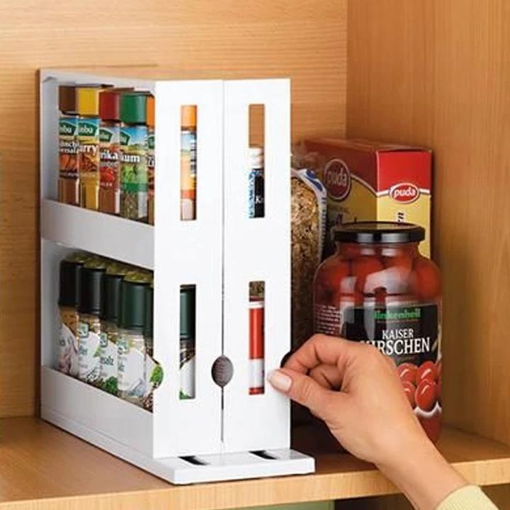 Multi-Function Rotating Storage Rack