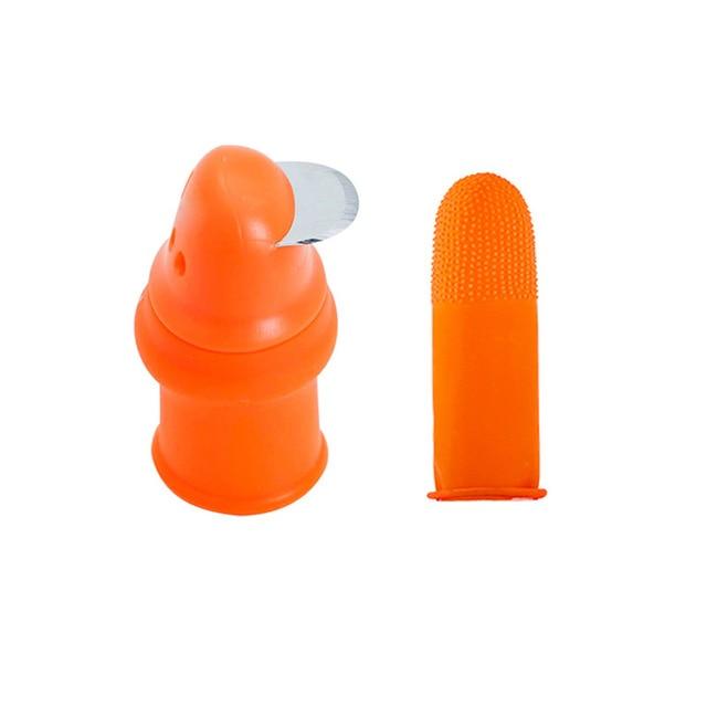 Silicone Thumb Knife Finger Protector - HahaGet